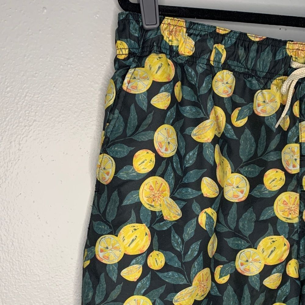 Laguna Swim lemon print men’s swim trunks size XL - Picture 3 of 9